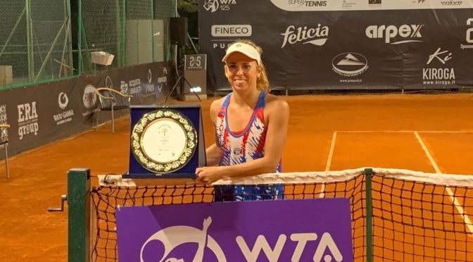 WTA 125 BAri (ITA): Julia Grabher`s 1. WTA Challenger Turniersieg & erstmals Top 97